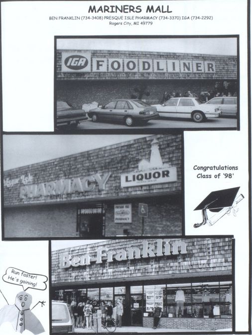 Mariners Mall - 1998 Yearbook Ad (newer photo)